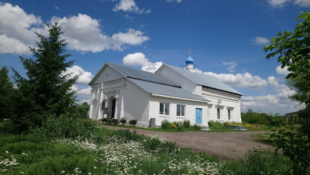 كنيسة أرثوذكسية Tserkov Ikony Bozhiyey Materi Vladimirskaya V Gornostayeve ، موسكو ومحافظة موسكو، صورة