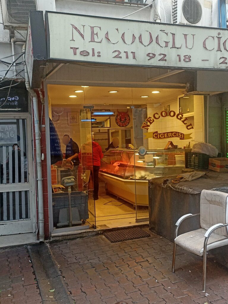 Butcher shop Necooglu Cigercisi, Istanbul, photo