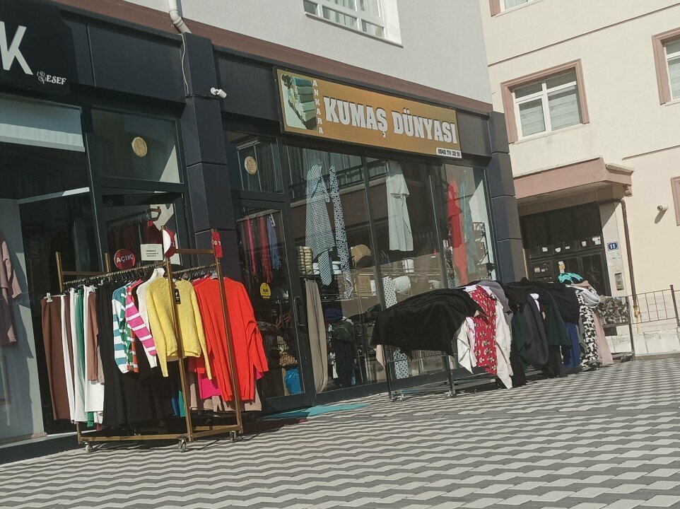 Manufacture and sale of textiles Fabric World, Ankara, photo