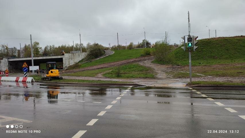 Construcción y reparación de carreteras Gordorstroy Mingorispolkoma, , foto
