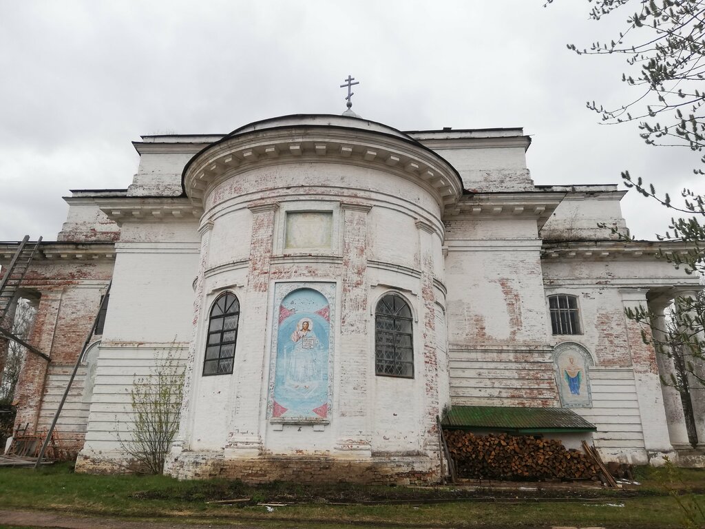 Orthodox church Mestnaya pravoslavnaya religioznaya organizatsiya Prikhod Preobrazhenskoy tserkvi s. Vozhgaly, Kirov Oblast, photo