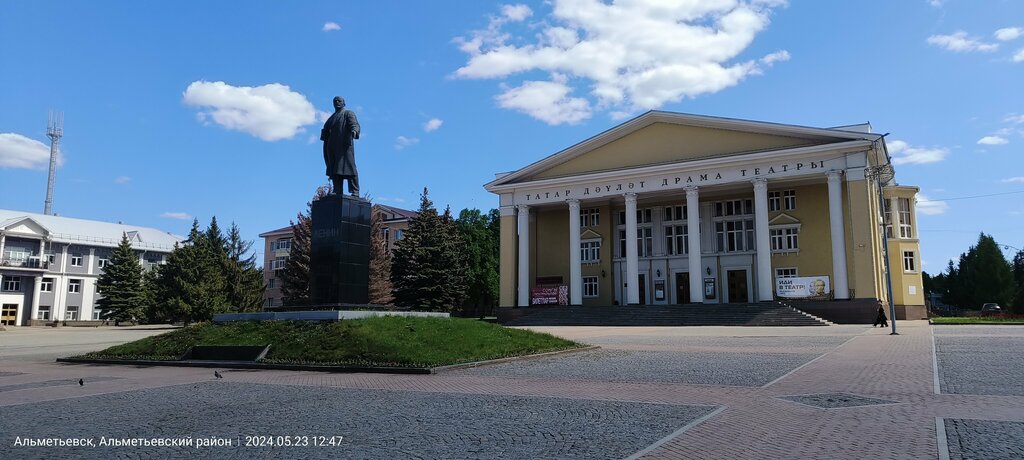 Genre sculpture Памятник В.И. Ленин, Almetyevsk, photo