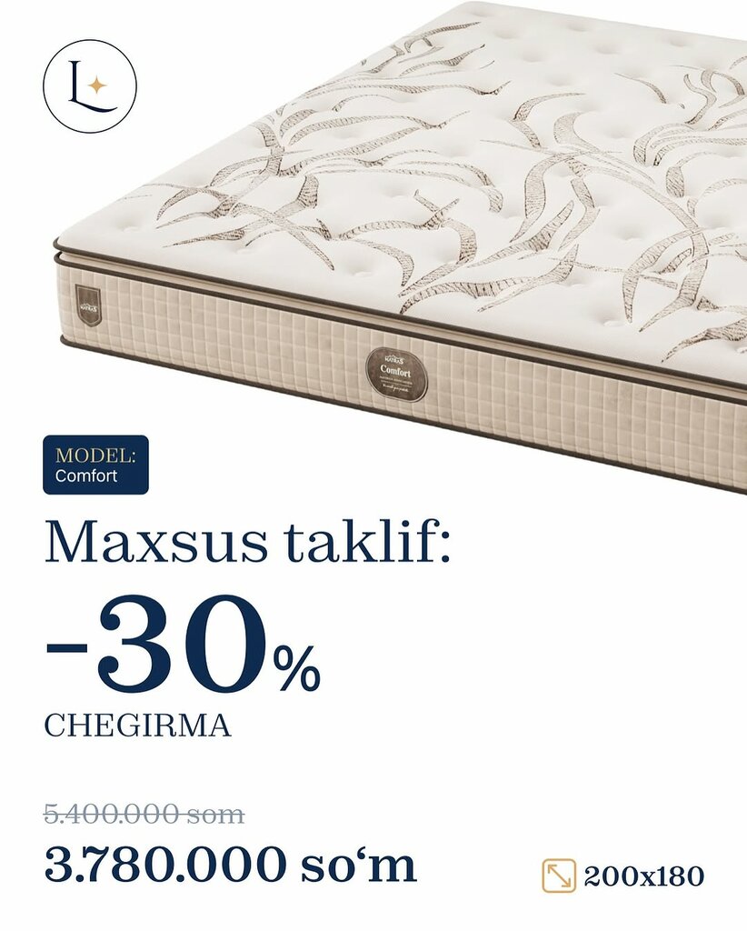 Mattresses Lux matras, Tashkent, photo