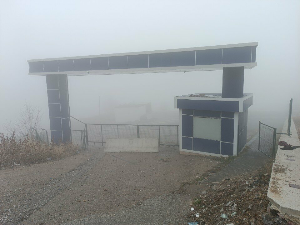 Pass office, security post Karshiyaka Cemetery 8. Gates, Ankara, photo