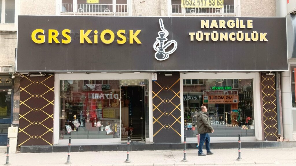 Tobacco and smoking accessories shop Grs Kiosk Hookah, Konya, photo