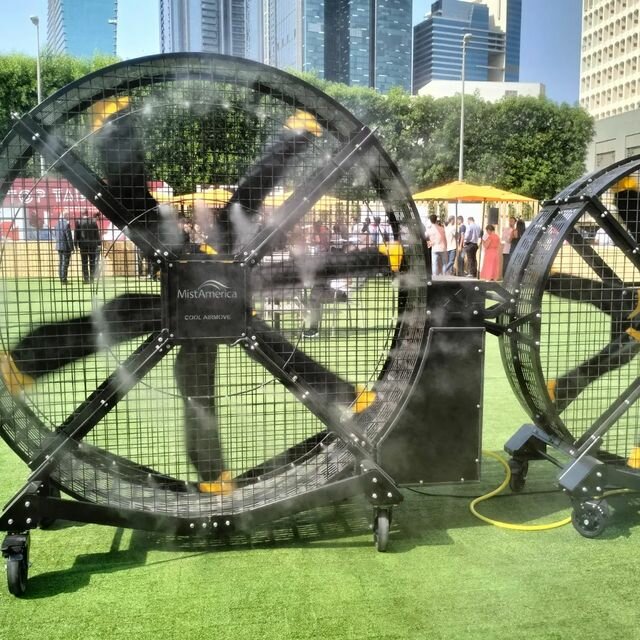 Ventilation systems MistAmerica Outdoor Comfort Solutions, Dubai, photo
