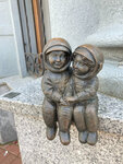 Влюблённые космонавтики (Voskresenskaya Street, 1/2), genre sculpture