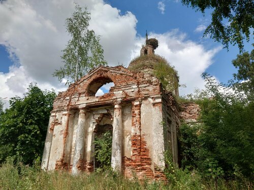 Landmark, attraction Руины церкви Покрова Пресвятой Богородицы, Mogilev District, photo