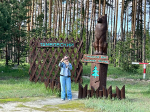 Тамбовский волк (Тамбовский муниципальный округ, Р-208, 5-й километр), жанровая скульптура в Тамбовской области
