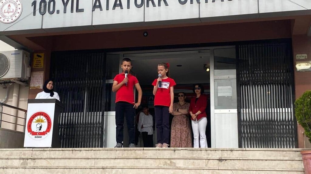 Lyceum 100th Year Ataturk Middle School, Soke, photo