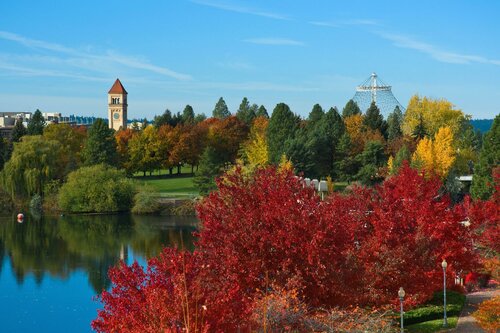 Гостиница Oxford Suites Downtown Spokane в Спокане