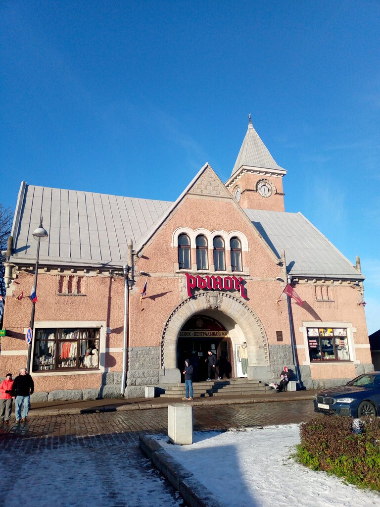 Рынок Центральный рынок, Выборг, фото