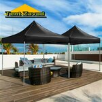 Tent Zavod (Dovatora Street, 142/4), frame and awning structures