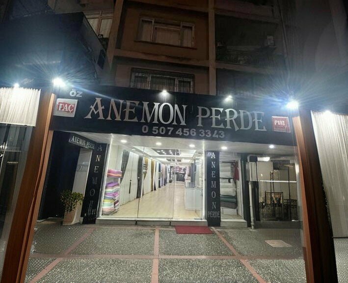 Curtains, curtain rods Oz Anemon Curtain, Efeler, photo