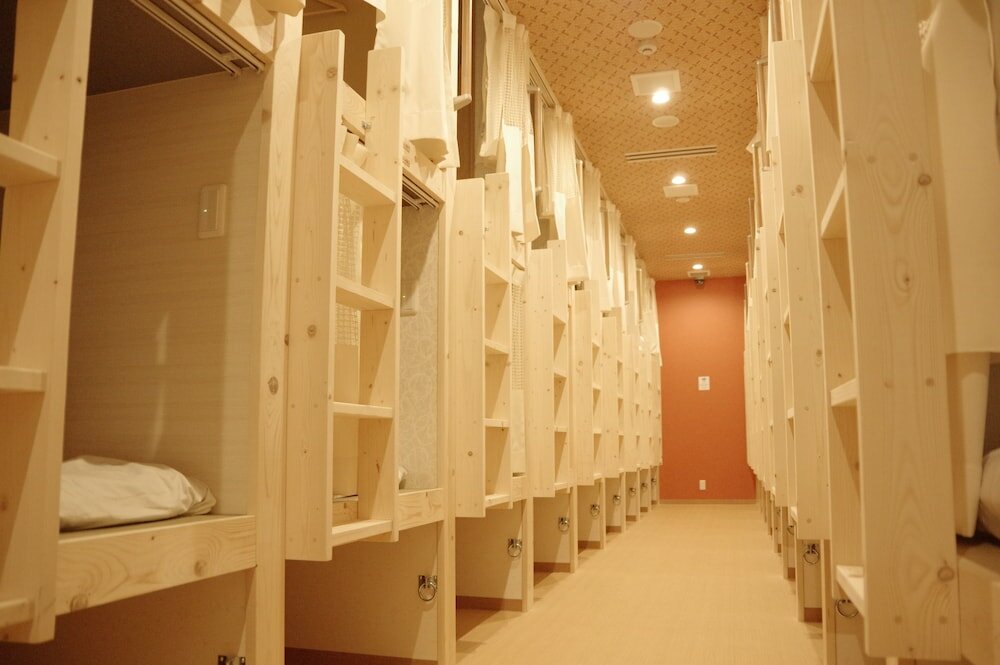 Фото Hostel Wasabi Osaka Bed with Library