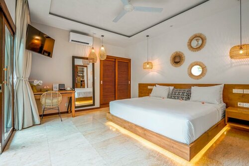 Гостиница Frangipani Villa Kuning At Berawa