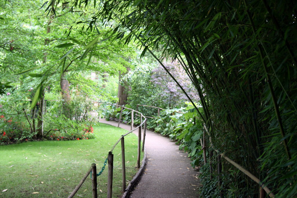 Landmark, attraction Le Jardin d'Eau, Eure, photo