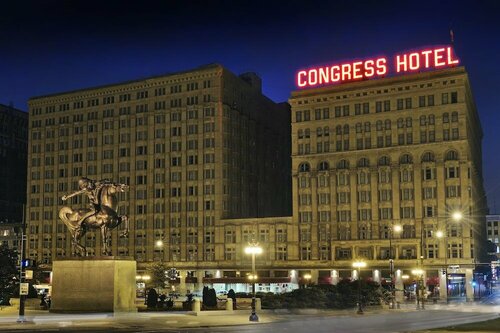 Гостиница The Congress Plaza Hotel & Convention Center в Чикаго