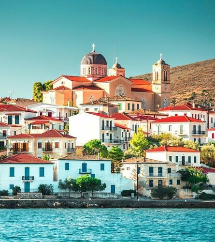 Внешний вид отеля Europa Beach Hotel в Муниципальной единице Галаксидио, фото 2