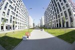 High Tech apartment (Kremenchugskaya Street, 19к3), short-term housing rental