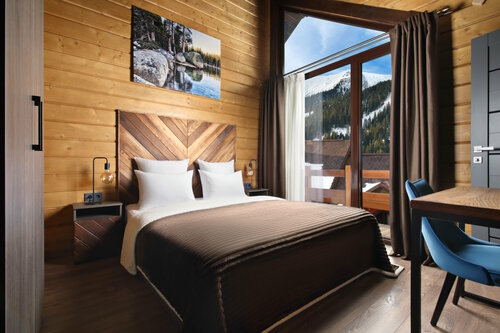 Внешний вид отеля МИРРОС Axis Архыз в Архызском сельском поселении, фото 3