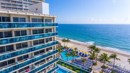 Гостиница Ocean Sky Hotel and Resort в Форт-Лодердейл