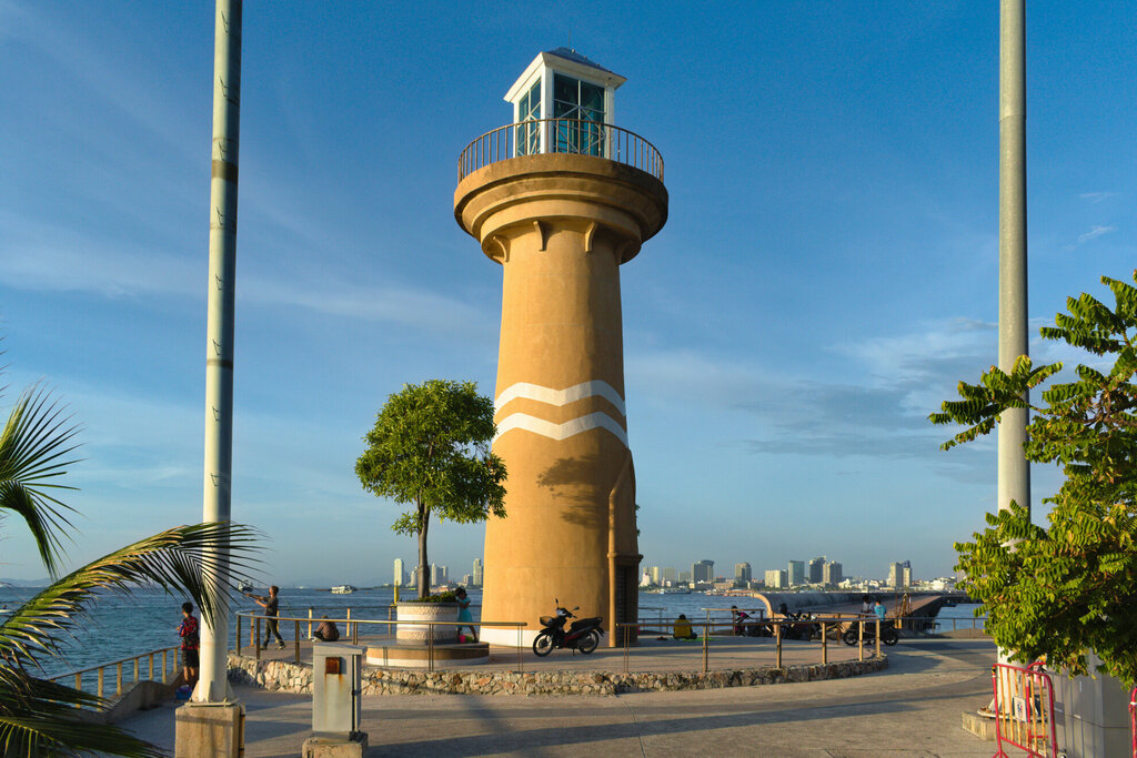Landmark, attraction The Lighthouse of Cape Bali Hai, Pattaya, photo