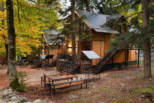 Внешний вид отеля Green Forest Arkhyz в Архызе, фото 2