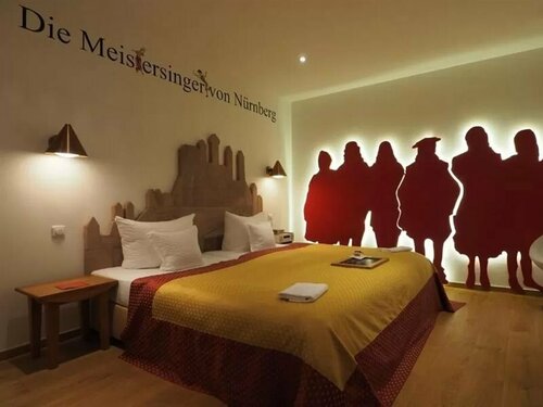 Внешний вид отеля Hotel Drei Raben в Нюрнберге, фото 2