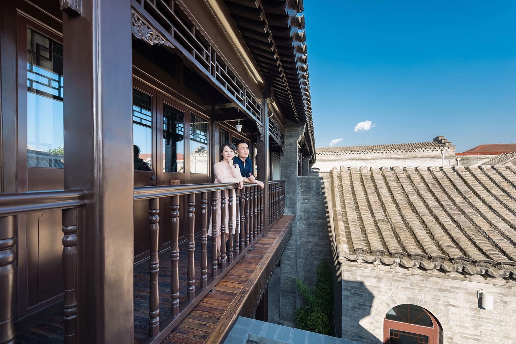 Фото Manxin Beijing Qianmen Courtyard Hotel