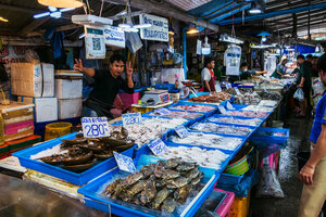 Place for picnic Рыбный рынок, Pattaya, photo