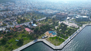 Engelsiz Cafe Park (Izmir, Aliaga, Kultur Neighborhood, Barrier-Free Park), urban forest