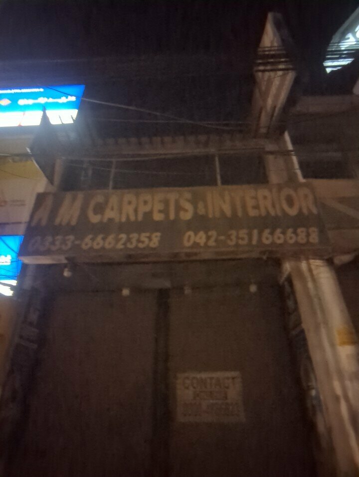 Carpet shop Am carpet and interior, Lahore, photo