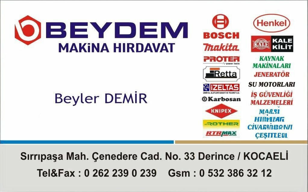 Machine building Beydem Machinery, Derince, photo