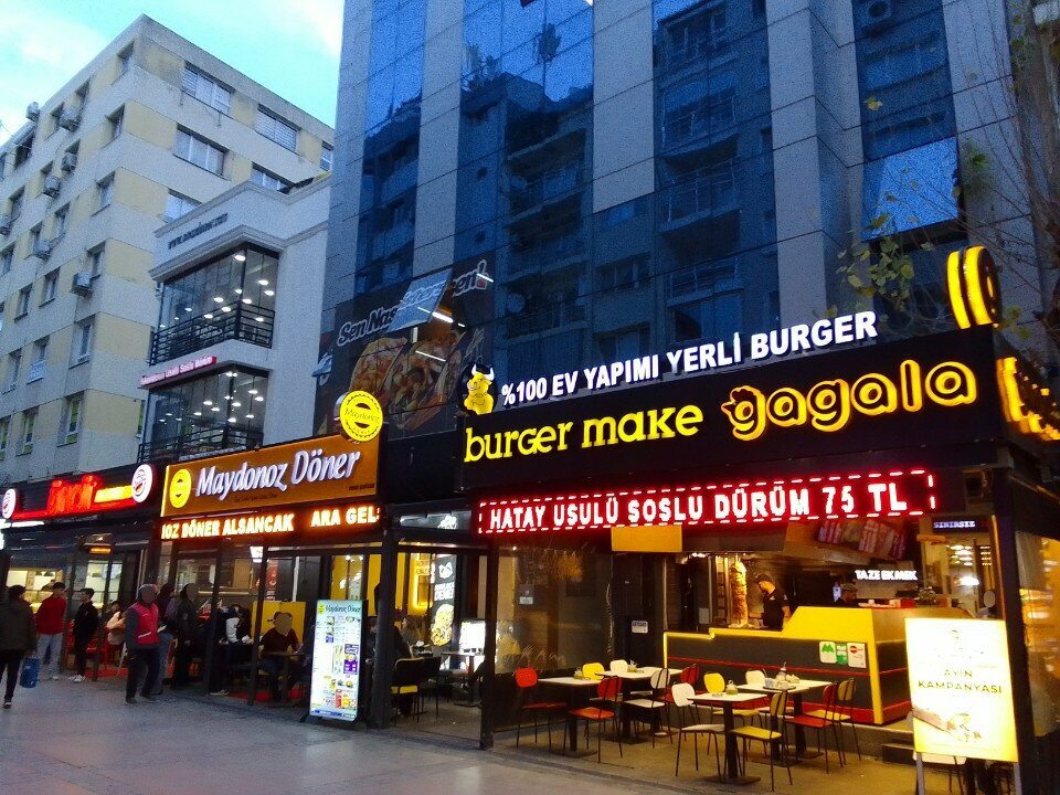 Fast food Burgermake, Izmir, photo