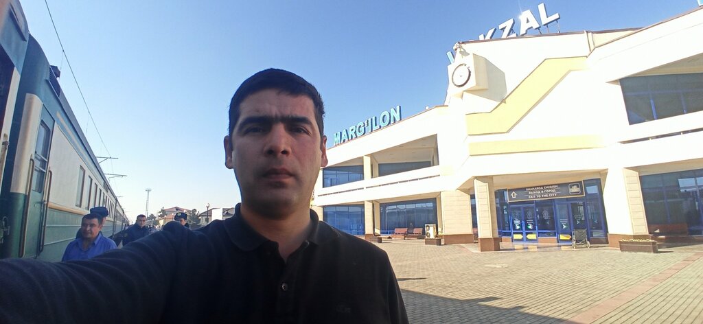 Temir yo‘l vokzali Temir yo'l vokzali, Marg‘ilon, foto