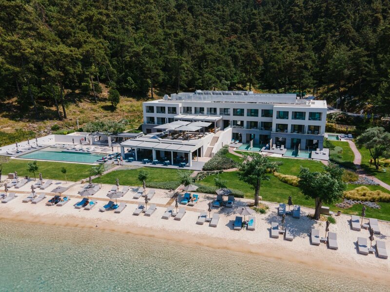 Гостиница Vathi Cove Luxury Resort & SPA