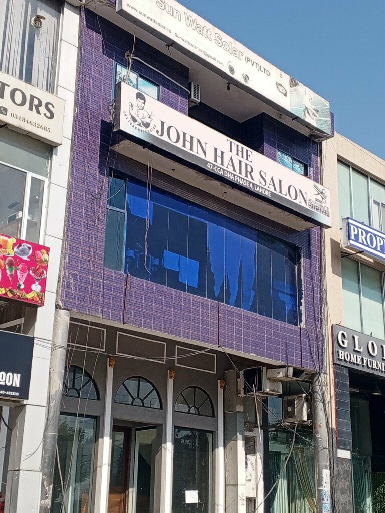 Hairdresser The John hair saloon, Lahore, photo