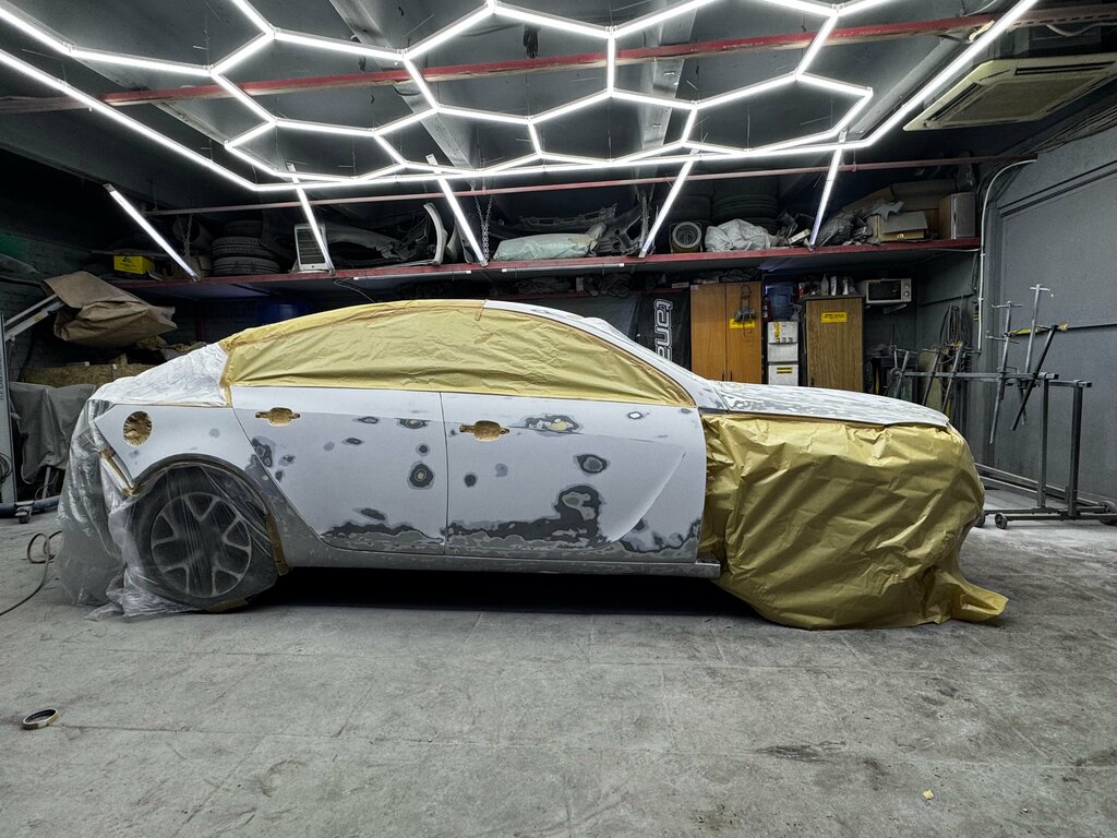 Auto body repair Славянский Гараж, Moscow, photo