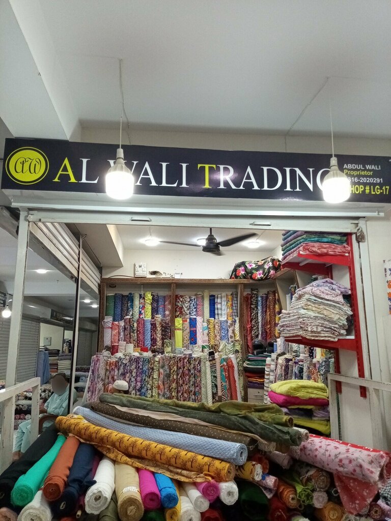 Clothing store Al wali traders, Karachi, photo