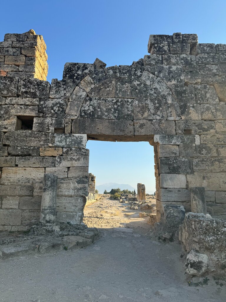 Landmark, attraction Northern Byzantine Gate, Denizli, photo