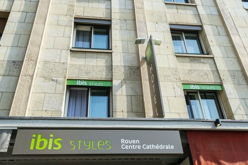 Гостиница Hotel Ibis Styles Rouen Centre Cathedrale в Дьеппе