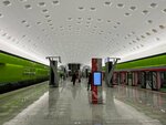 Novomoskovskaya (Moscow, Novomoskovskiy Administrative Okrug, Kommunarka District, kvartal № 157), metro station