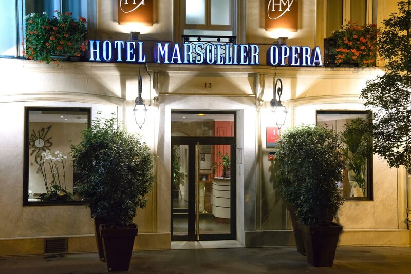 Гостиница Louvre Marsollier Opéra в Париже