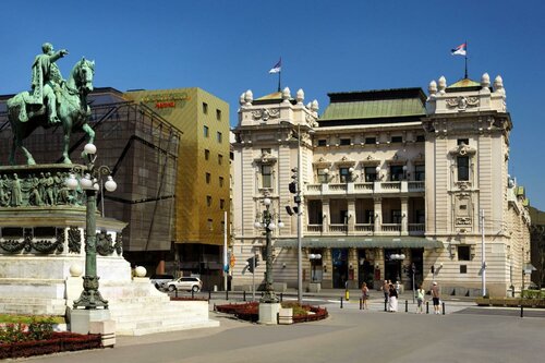 Гостиница Courtyard Marriott Belgrade City Center в Белграде