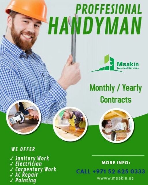 Construction and finishing works Msakin Technical Services, Dubai, photo