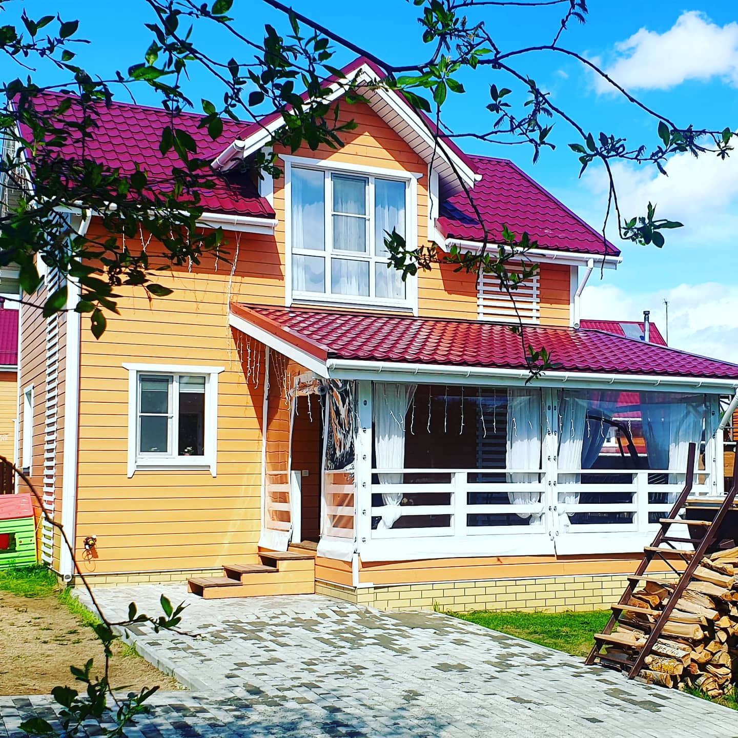 Фото Частный Дом с Баней и Банным чаном