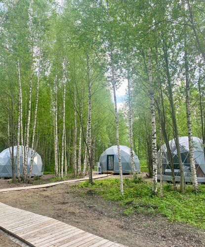 Глэмпинг Озеро Ле в Дубне
