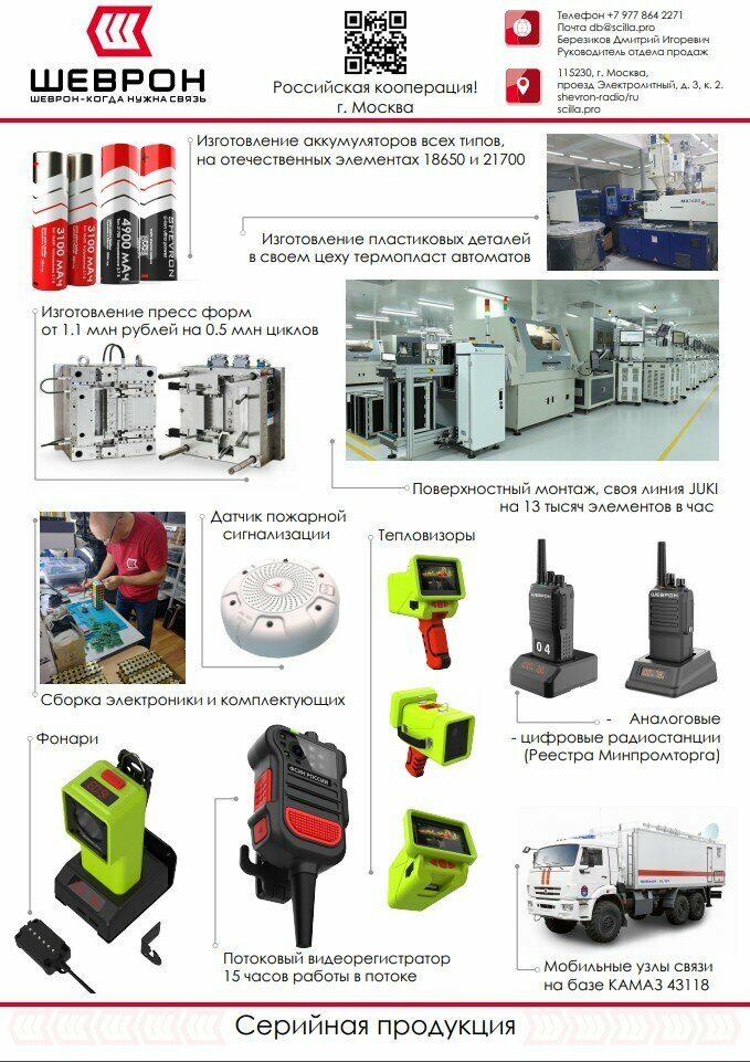 Radio-frequency engineering Шеврон радио, Moscow, photo