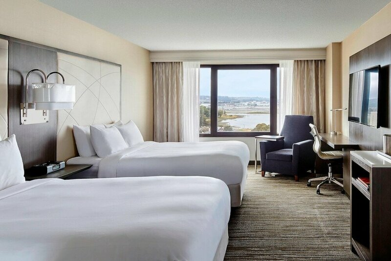 Гостиница San Francisco Airport Marriott Waterfront в Берлингейме